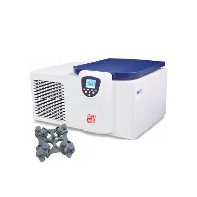 China Máquina refrigerada de baixa velocidade 4800xg RCF do centrifugador para a separação da plaqueta à venda