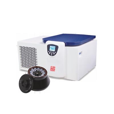China 6500rpm Low Speed Table Top Cold Centrifuge Large Capacity 4x300ml Stable Operation for sale