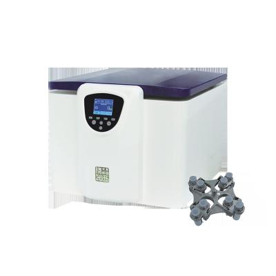 China AC220V 50Hz Large Capacity Centrifuge Machine Room Temperature Low Speed 5000rpm for sale