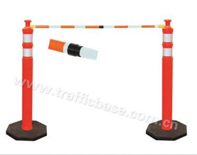 China Delineator Post 12lb Octagon Rubber Base / Rubber Post Base for sale
