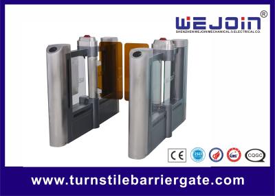 China Puerta automática de la barrera del oscilación del doble del acero inoxidable con el interfaz del contacto seco en venta