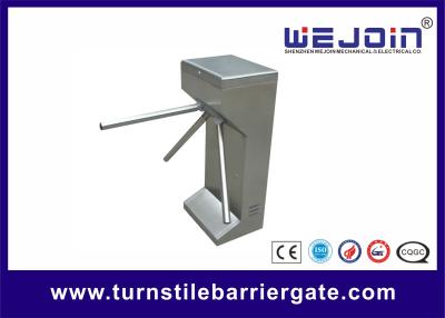China Automated waist high Tripod Turnstile Gate vehicle access control barriers , Rotation Pan for sale