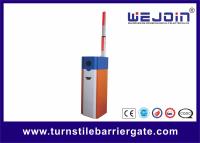 China White Orange Car Park Barrier Arms Automatic Vehicle Barriers CE ISO Approval for sale