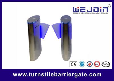 China RFID Access Control High-Speed ESD Turnstile Flap Barrier Gate for sale