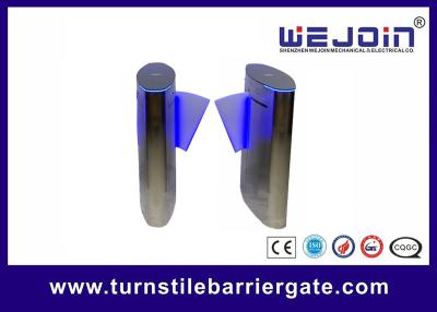 China Fingerprint access control system automatic flap barrier gate for sale