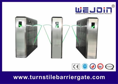 China Waist High Acrylic Flap Barrier Gate Stainless Steel 900mm Width CE Certificated for sale