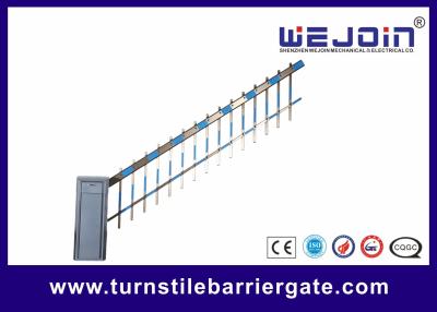 China Traffic Commerrcial Car Barrier Gate , Vehicle Barrier Gates With Fence Boom for sale