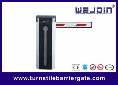 China Automatic Car Park Electronic Barrier Gates With Protective Rubber And Led Traffic Light Boom for sale