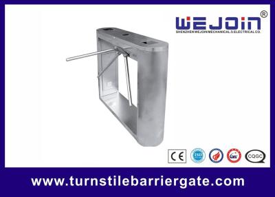 China Brush DC Turnstile Barrier Gate 30~40 Persons / Min Double Direction For Club Access for sale
