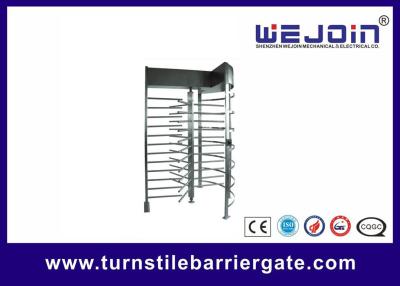 China Pedestrian Full Height Access Control Turnstile Gate With PC Control for sale