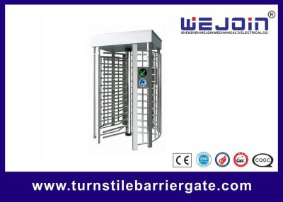 China Pedestrian Full Height Access Control Turnstile Gate Digital Transmission With PC Control for sale