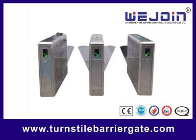 中国 Stainless Steel Flap barrier Gate with Anti-tailing Function For Metro Stations 販売のため