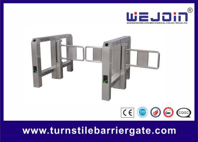 China Aluminum Alloy Mechanism Turnstile Barrier Gate Full Automatic Integrated With Electric Lock for sale