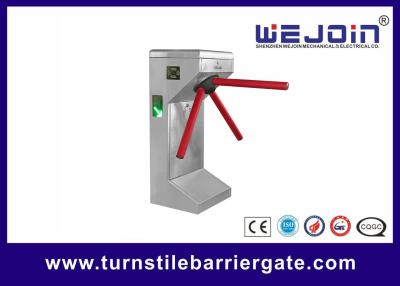 China Stainless Steel Price Tripod Turnstile Gate with QR Code Barcode Scanner for sale