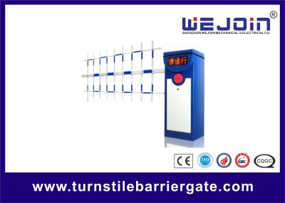 China Durable Car Park Barrier System , Vehicle Barrier Gates AC Motor 80 Watt 24V for sale