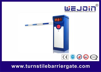 China Parking Lot Automatic Boom Barrier Gate 2 Fence Boom Type Manual Release 80W for sale