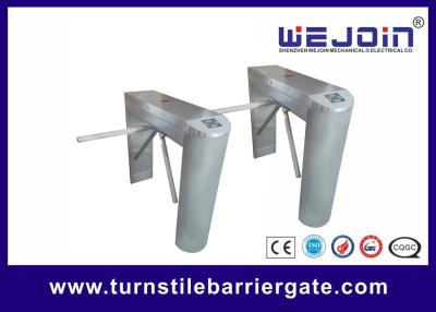China Durable Access Control Barriers Counter Esd Fingerprint Rfid Tripod Turnstile Gate for sale