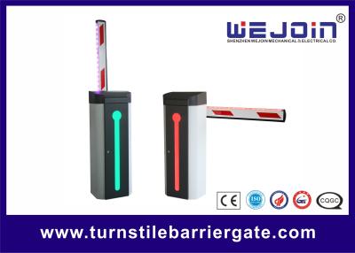 China Traffic Barrier Gate with Traffic Light Housing and LED Boom For Entrance and Exit Security System for sale