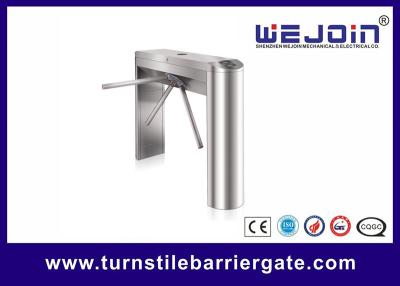 China 304 SS Tripod Turnstile Barrier Gate Card Swipe Security Entrance Machine for sale
