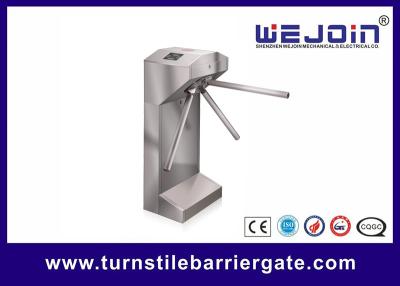 China Both Way Rotating Tripod Turnstile Gate RS232 Access Control Barrier Gate for sale