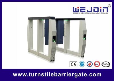 China 304 Stainless Steel Swing Turnstile Gate 0.2s Opening Closing Speed for sale