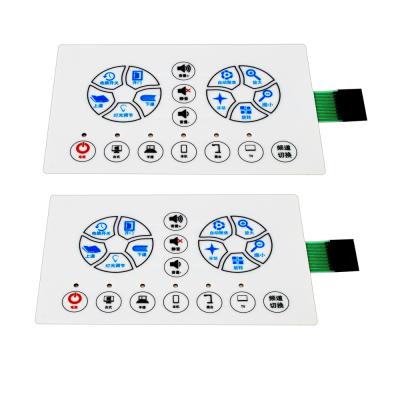 China Metal PVC Pet Dome Membrane Switch Acrylic Embossed Button Tactile Type for sale