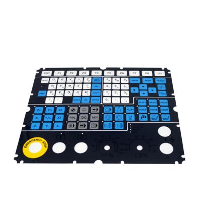 China Emboss Bulged Membrane Switch Panel for sale
