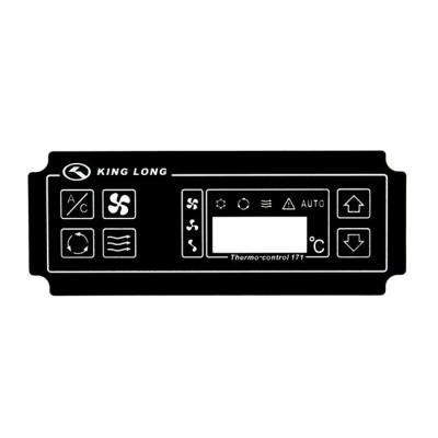 China Air Conditioning PET Membrane Switch Panel LCD Ip68 Industrial Membrane Keyboard for sale