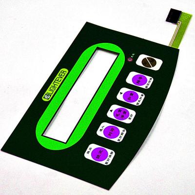 China PVC Pet Membrane Switch Circuit Smart Electronics Weigher Panel Flat for sale