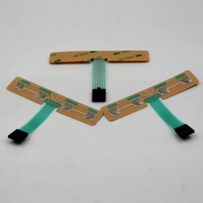 China Crystal Drop Plastic Membrane Graphic cubrió 3M capacitivo Adhesivie Keyboard Stickers en venta