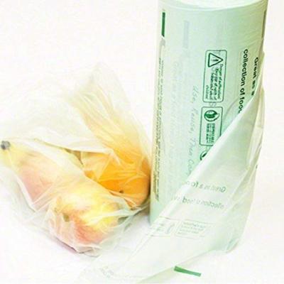 China EN13432 las bolsas de plástico respetuosas del medio ambiente, bolsos del acondicionamiento de los alimentos del plástico transparente en venta