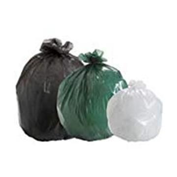 China EN13432 Large Compostable Garbage Bags Corn Starch Materials Custom Logo for sale