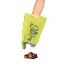 China Lightweight Yellow Disposable Pet Waste Bags LF-DISP-007 No Pollution for sale