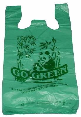 China 30X48CM Compostable Shopping Bags Bio Compostable Carry Bags EN 13432 for sale