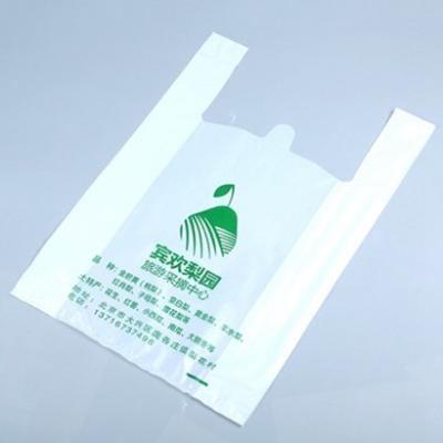China Disposable Vegetable Plastic Bags , Compostable Food Bags 10.5 MIC Thickness for sale
