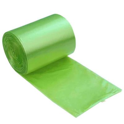 China High Capacity Flat Compostable Trash Bags Impervious Liquid Easy Use for sale