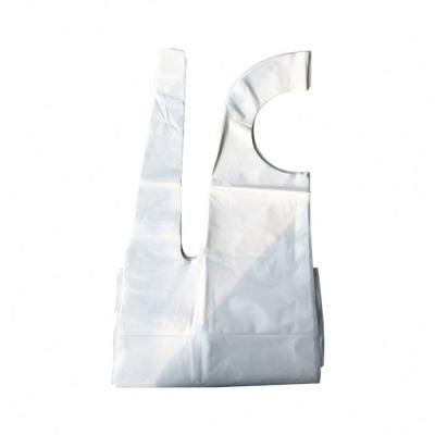 China 100 % Biodegradable Disposable Plastic Aprons 67 x 110 Cm Lf-Ca-002 for sale