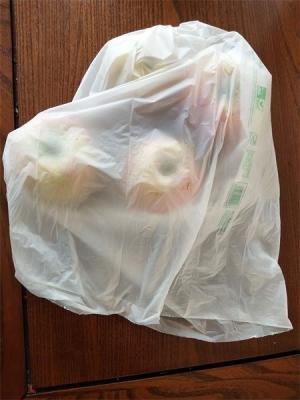 China OEM Biodegradable Vegetable Bags 11mic Biodegradable Produce Bags for sale