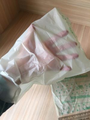 China Biodegradable Compost Disposable Plastic Dog Poop Bags en venta
