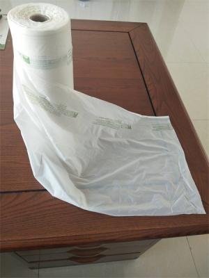 China Grocery Vegetables Biodegradable 200mic Poly Bags Roll for sale