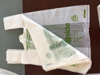 Chine sacs à provisions compostables en plastique réutilisables de 50cm à vendre