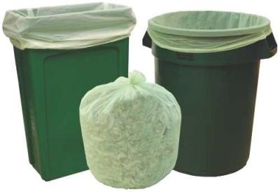 China Certified 100% Compostable Bin Liners for sale
