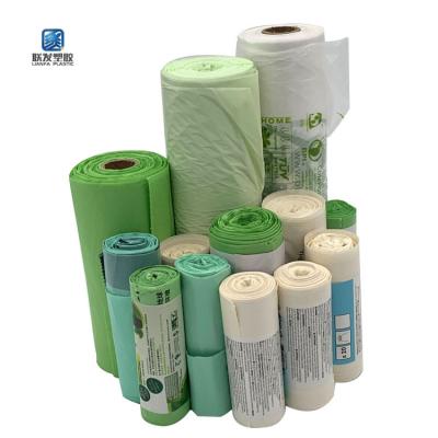 China Sacos de compras biodegradáveis Compostable 3L 30L 240L do rolo à venda