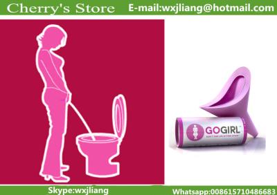 China Go Girl the driver standing toilet urinal emergency vehicle traffic jam female toilet pee portable device for sale