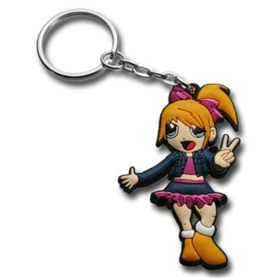 China Wholesale high quality custom design your own logo soft pvc keychain gift for sale