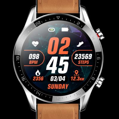 China 65G Bluetooth que chama o bracelete IP67 da monitoração de saúde de Smartwatch 200mAH faixa impermeável à venda