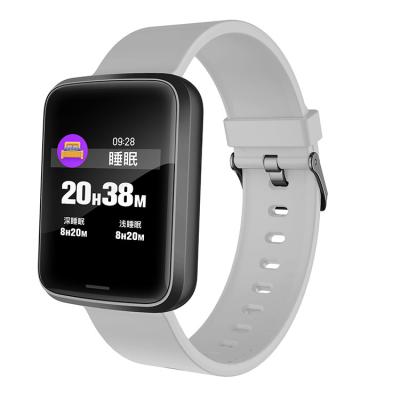 Chine H19 exercice futé de détection d'instruments de la température de bracelet de silicone d'OEM RFID de la montre ECG Ring Amazfit Gts Watch IP68 à vendre