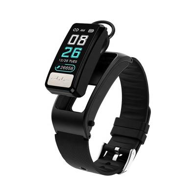 Chine Earbuds imperméables sains 2 de Smartwatch de sports dans 1 bracelet intelligent ECG PPG du poignet X5 à vendre