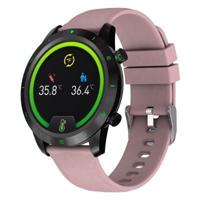 중국 1.28inch 원형 Smartwatch 심박수 및 온도 감지 판매용