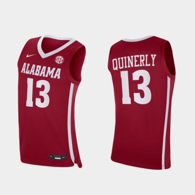 China Adult'S NCAA Alabama Crimson Tide Basketball Jersey for sale
